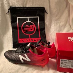 FURON PRO 4.0 FG BLACK/CHERRY WIDE SOCCER Cleats